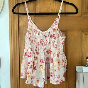 Kendall and Kylie floral top